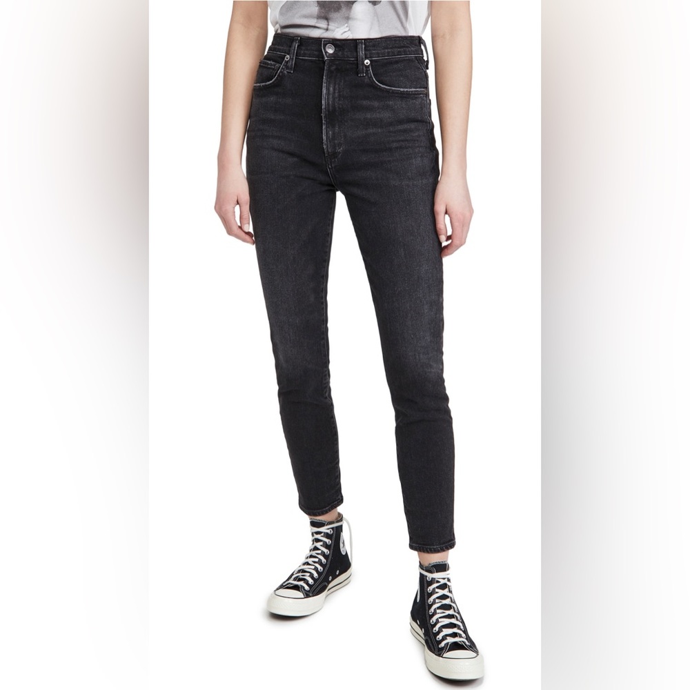 AGOLDE Pinch Waist Ultra High Rise Skinny Jeans